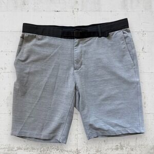 Nike Flex Hybrid Golf Shorts Mens 34 Gray Athletic Dri-FIT Performance AJ5779